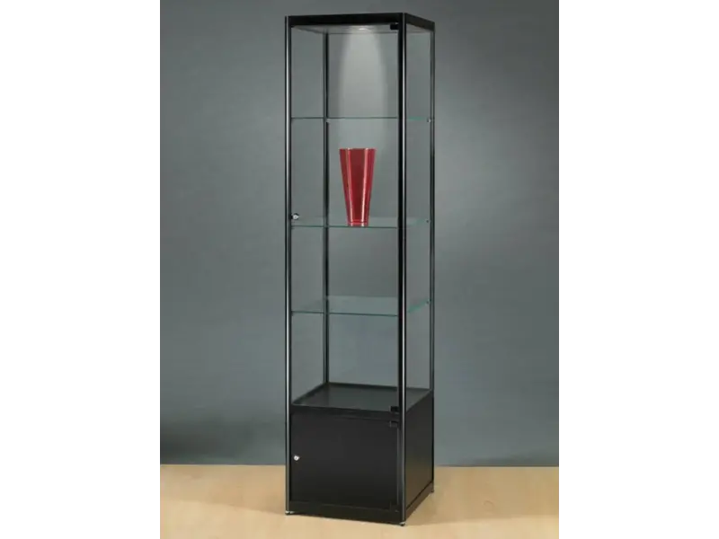 Basic vitrine glas met onderkast