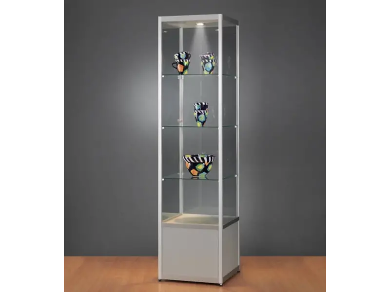 Basic vitrine glas met onderkast