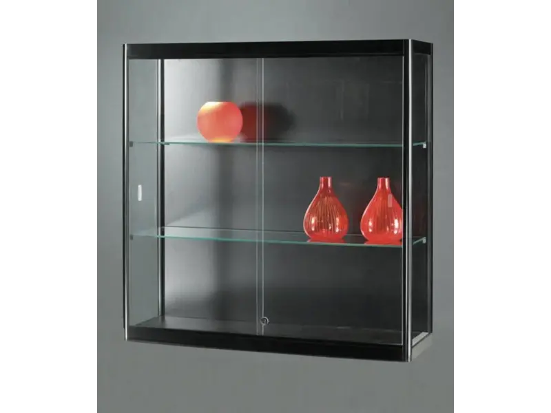 Basic wandvitrine glas