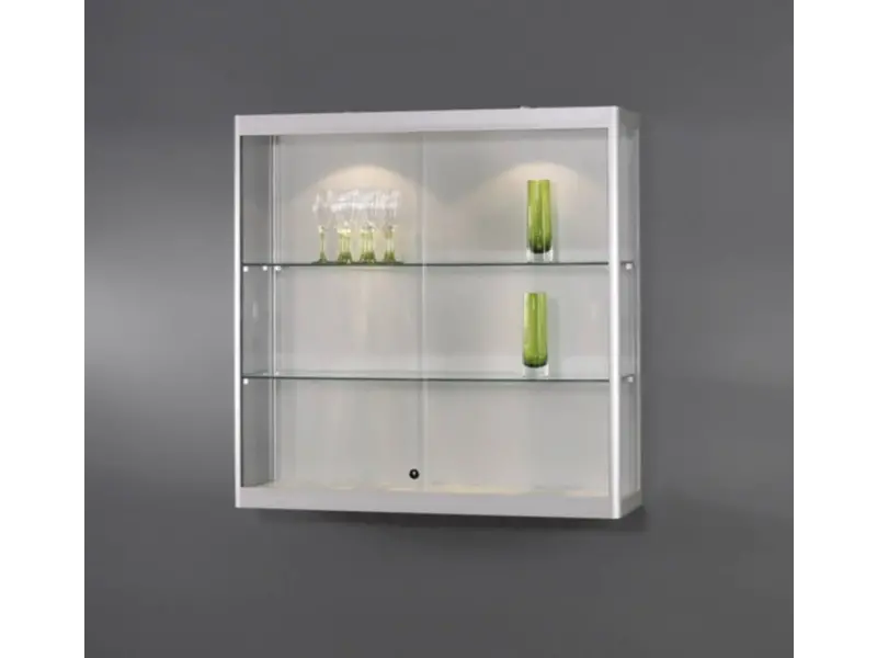 Basic vitrine murale en verre