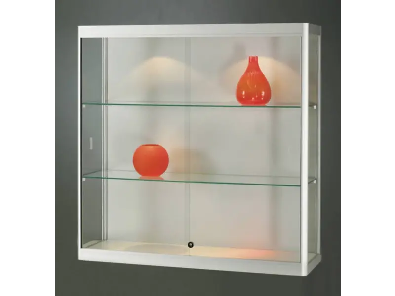 Basic wandvitrine glas