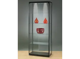 Basic vitrine en verre 200h x 80l cm