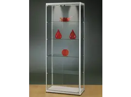 Basic vitrine en verre 200h x 80l cm