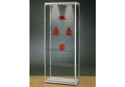 Basic vitrine en verre 200h x 80l cm