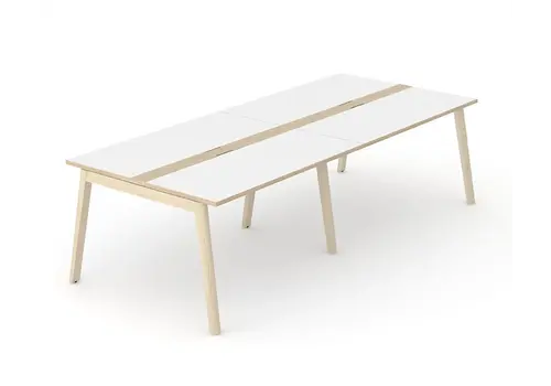 Nova wood vergadertafel