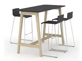 Nova wood table haute