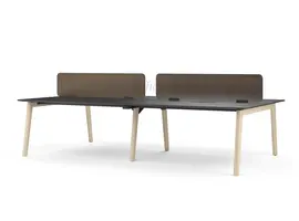 Nova wood bench HPL of Fenix