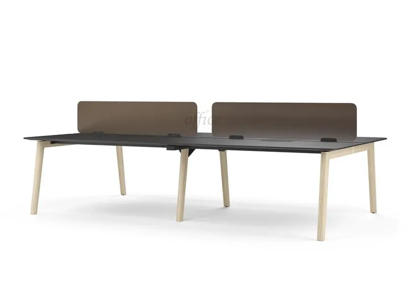 Nova wood bench HPL of Fenix