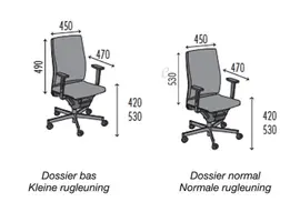 Atena bureaustoel