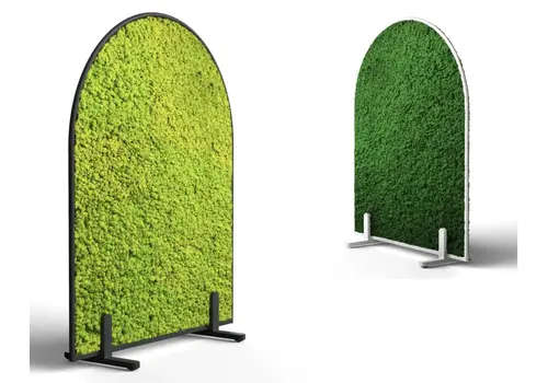 Akoestische panelen uit mos