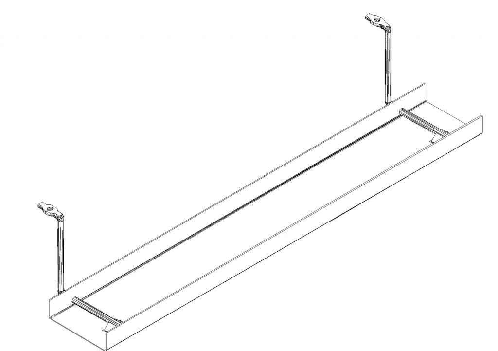 Mdd Metalen kabelgoot horizontaal