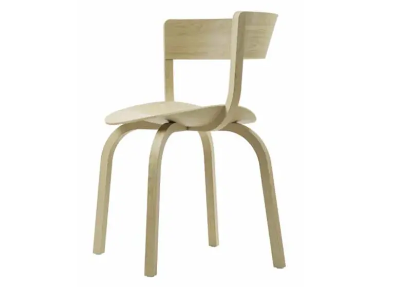 404 chaise en bois