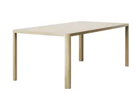 Série 1140  Table en placage de chêne