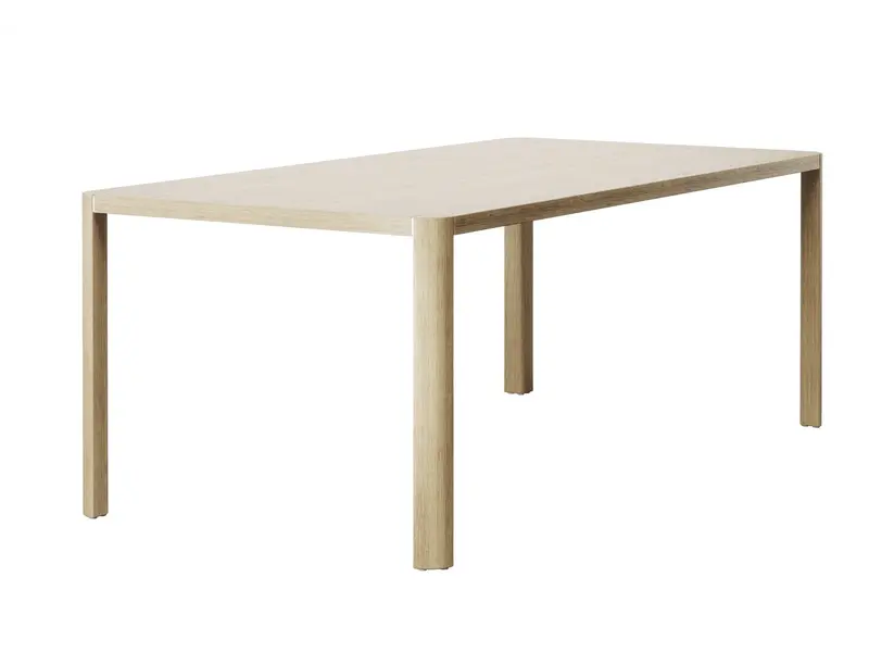 Serie 1140 eiken fineer tafel