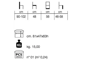 Hera bureaustoel Mesh