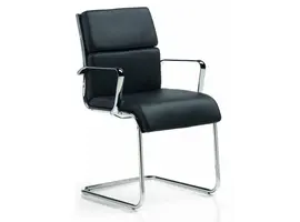 Isis fauteuil visiteur en cuir