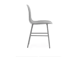 Form chaise acier