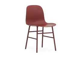 Form chaise acier