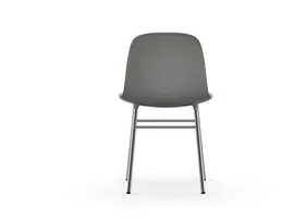 Form chaise chromé