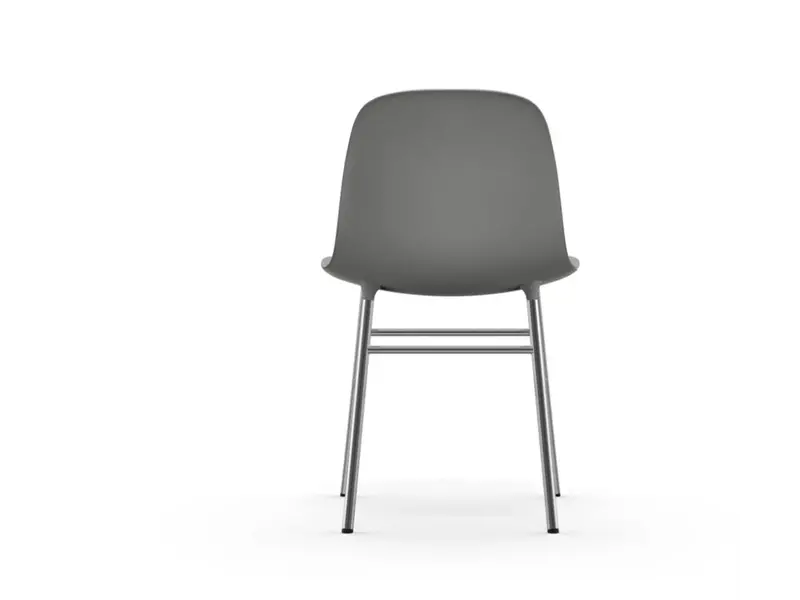 Form chaise chromé