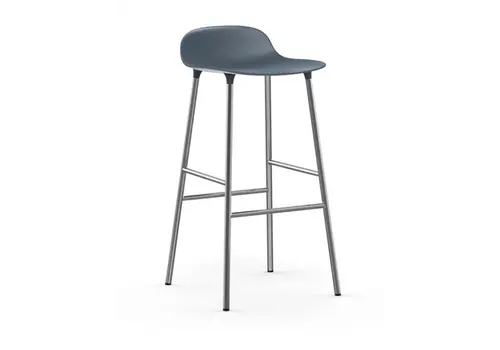 Form barstool chromé