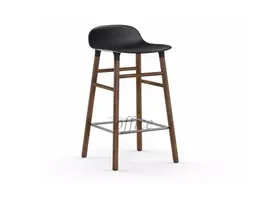 Form barstool walnoot