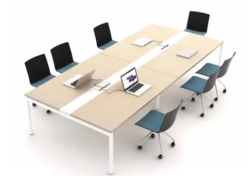 Ogi Y table de réunion modulaire