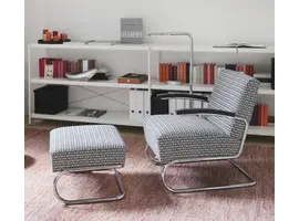 S411 fauteuil in Maharam stof