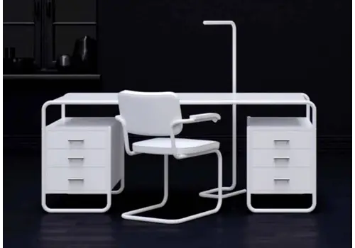 S285/5 bureau laqué