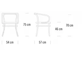 210R chaise en osier