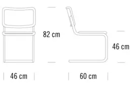 S32N chaise sans accoudoirs