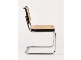 S32 V chaise cannée, sans accoudoirs