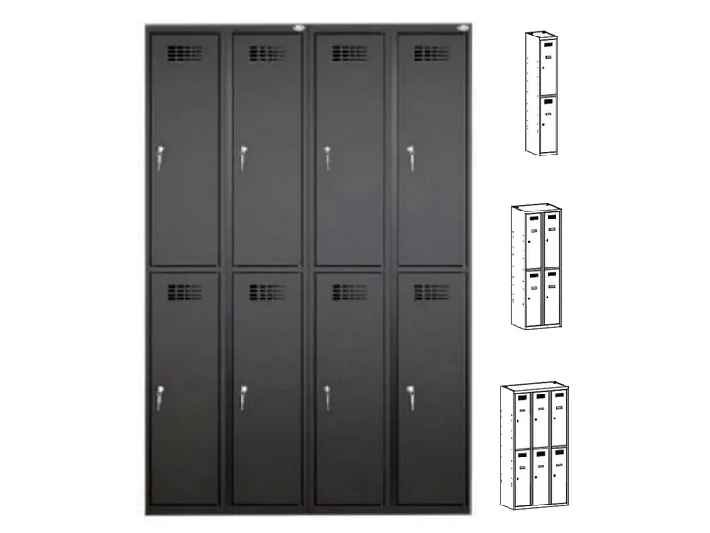 Scoop grote lockers