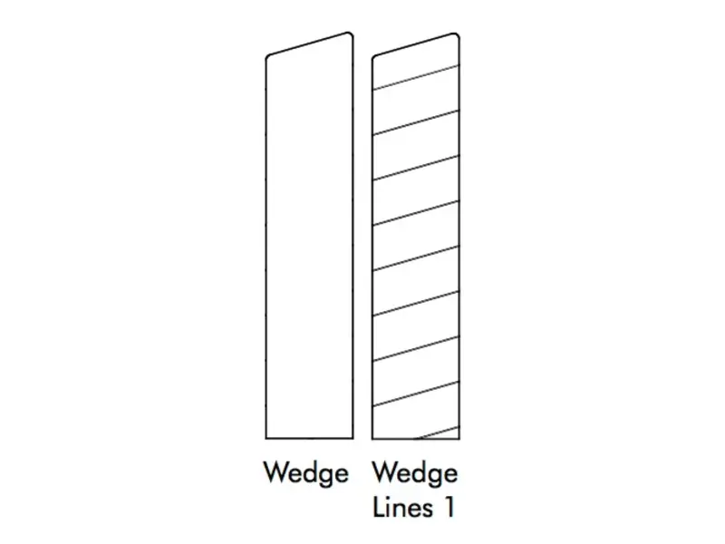 BuzziBlinds Wedge paravent