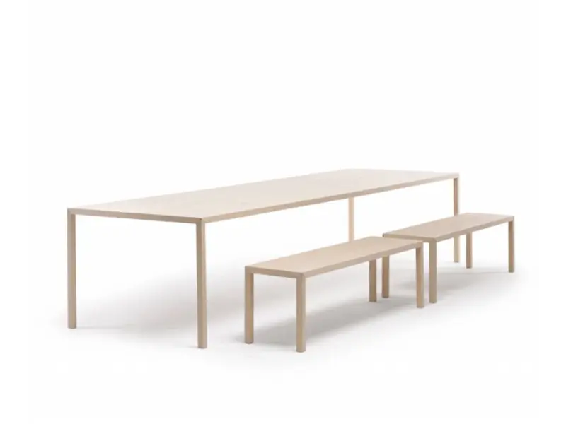 Slim+ table en chêne