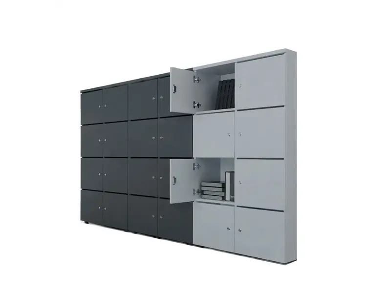 Melamine lockers 162H cm