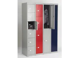 Garderobe 6 compartimenten