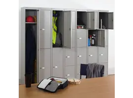 Garderobe 6 compartimenten