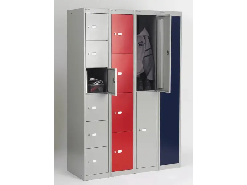 Garderobe 4 compartimenten