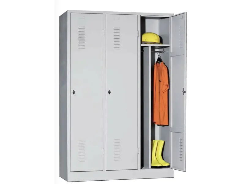 Armoire garde-robe métallique 1-2-3 portes