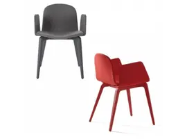 Bob chaises XL avec accoudoirs