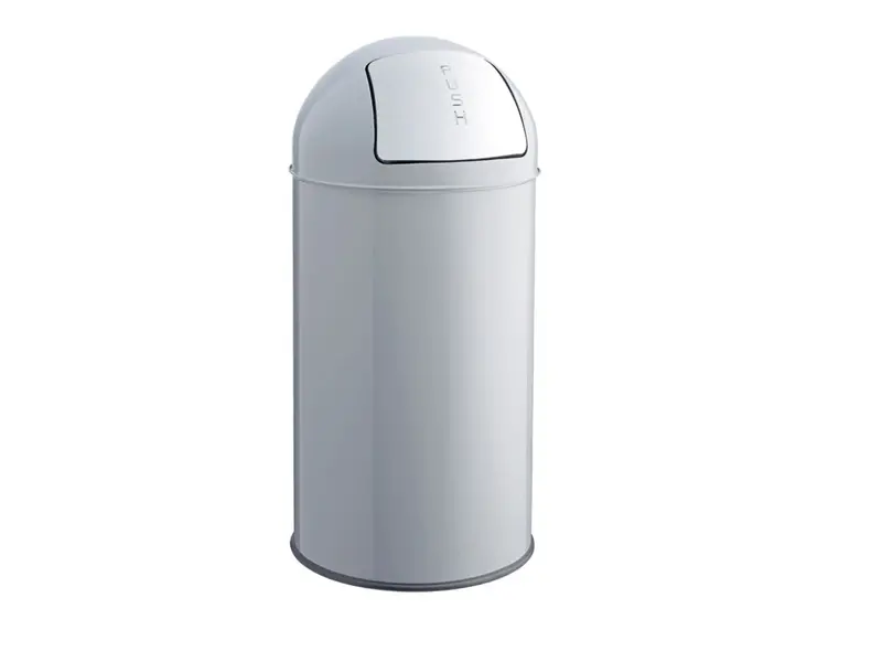 Push Bin poubelle à clapet 50L