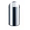Helit Push Bin RVS afvalbak 30L Helit Push Bin RVS afvalbak 30L