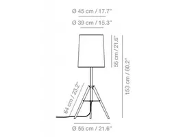 Tripod lampadaire