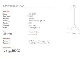 Nemo AM4C/AM4Z hanglamp