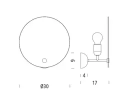 Nemo Kuta wandlamp