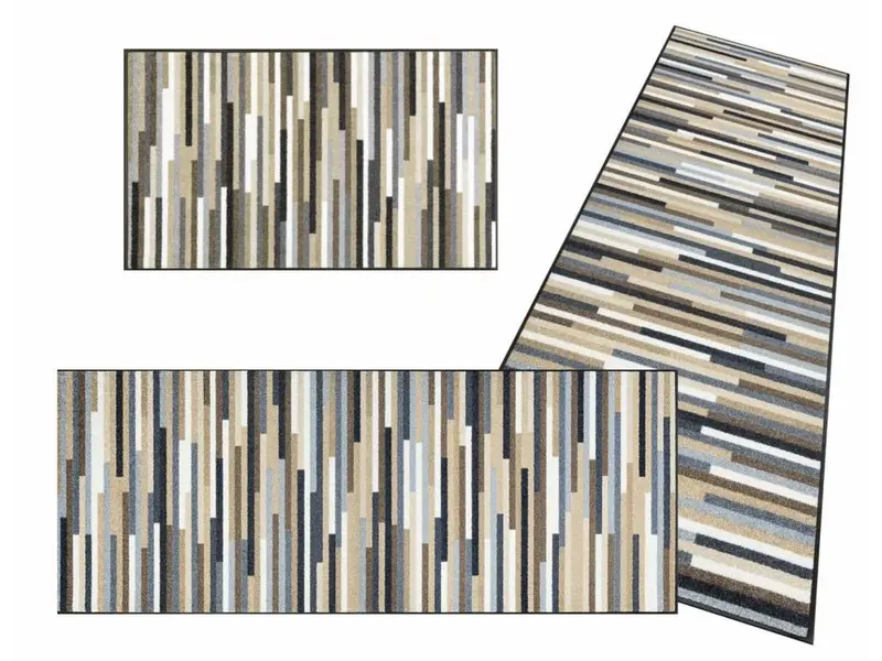 Mikado stripes nature voetmat