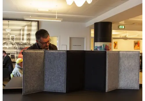 ZigZag akoestische scheidingswand