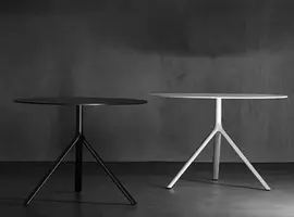 Miura table rond -opklapbaar