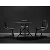 Plank Plank Miura table ronde pliante en HPL FunderMax FH – design Konstantin Grcic